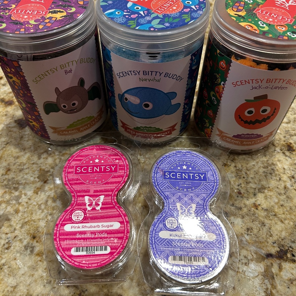 Scentsy Pods Bitty Buddy Bundle